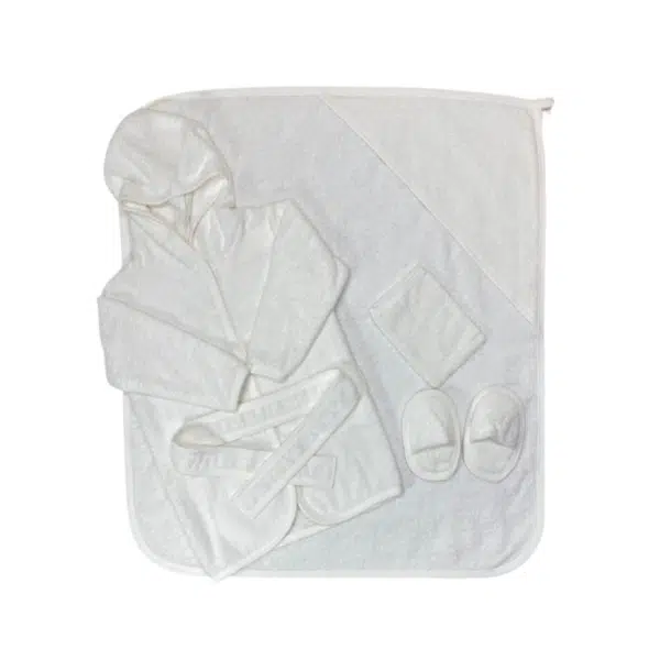 Peignoir bébé avec Cape de bain