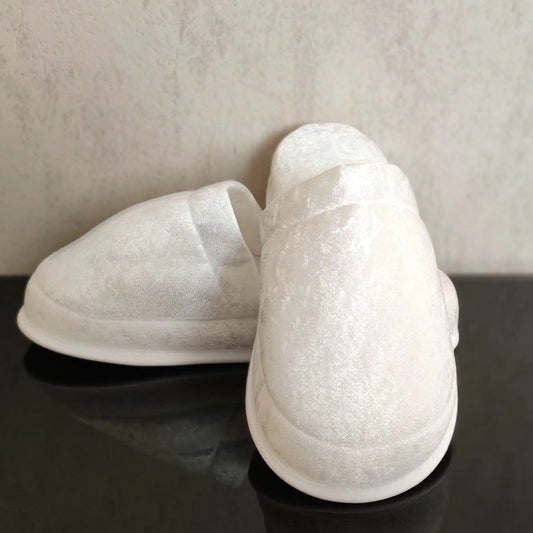 Chaussons satiné